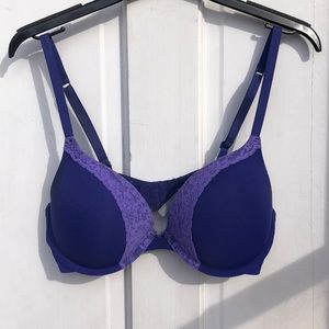 Aerie 36C bra // Bridget Royal Blue